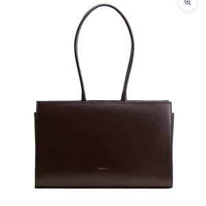 MEDIUM CAROLYN TOTE BAG IN BROWN